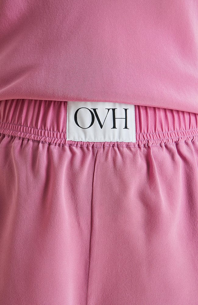 %shop_name_% Olivia von Halle_Calypso Foxglove Silk Camisole &amp; Shorts Set _ Loungewear_ 
