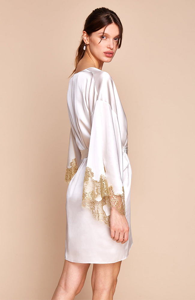 %shop_name_% Gilda &amp; Pearl_Gina Silk and Lace Short Kimono _ Loungewear_ 