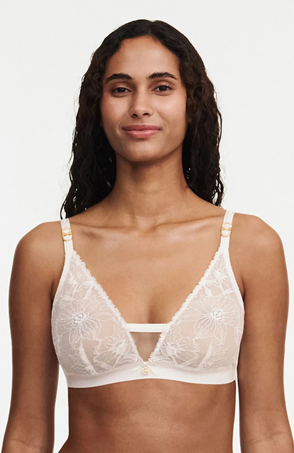 %shop_name_% Chantelle_Orchids Wirefree Triangle Bra _ Bras_