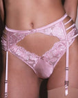 %shop_name_% Fleur du Mal_Rose Logo Embroidery Cheeky Brief _ Underwear_