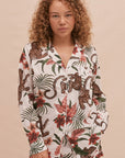 %shop_name_% Desmond & Dempsey_Soleia Organic Cotton Long Sleeve Short Pajama Set _ Loungewear_ 