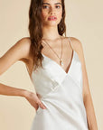 %shop_name_% Olivia von Halle_Issa Ivory Silk Slip Dress _ Loungewear_ 3360.00