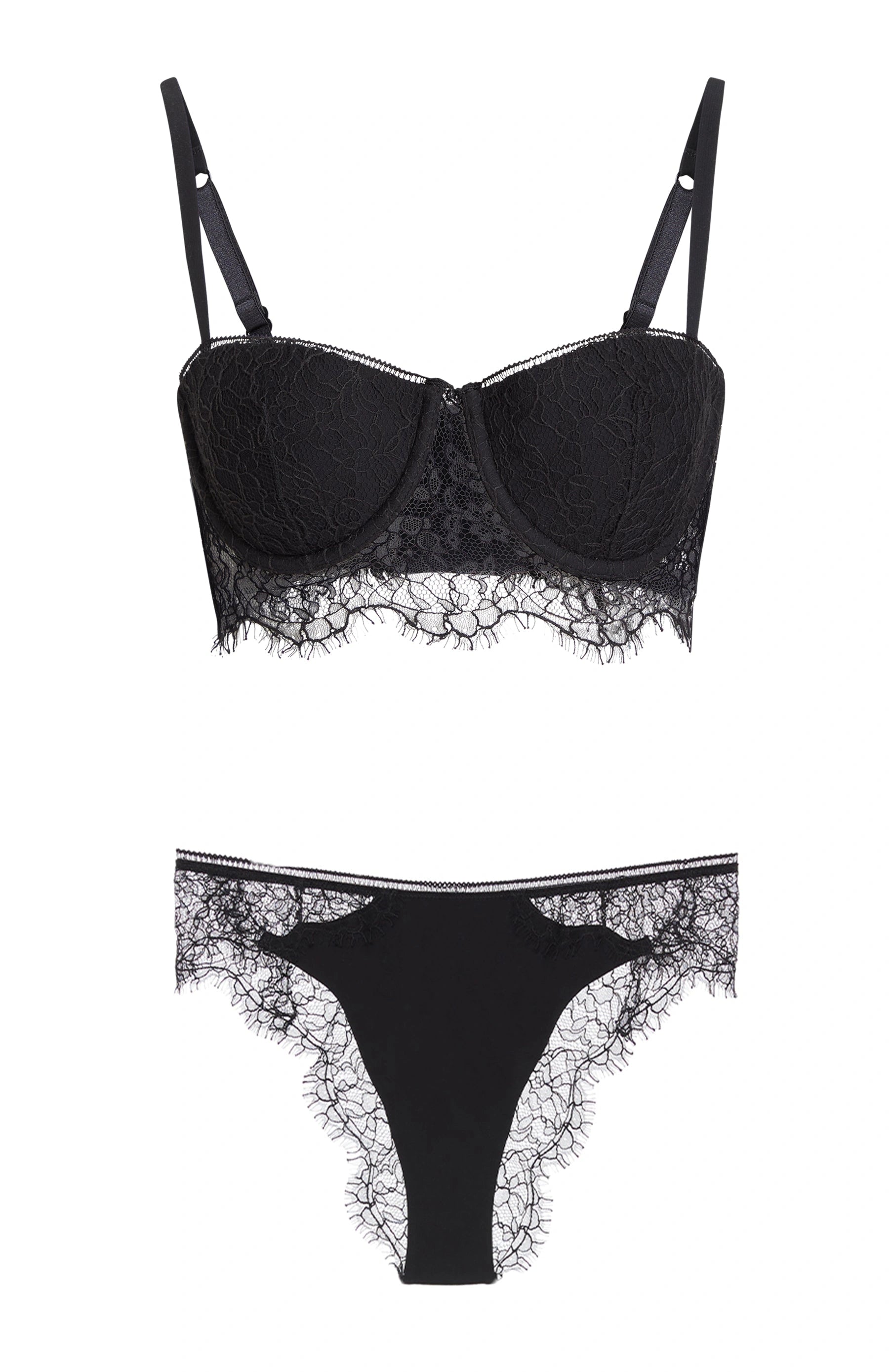 %shop_name_% La Perla_Spell On You Padded Balconette Bra and Brief _ _ 