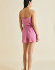 %shop_name_% Olivia von Halle_Calypso Foxglove Silk Camisole & Shorts Set _ Loungewear_ 