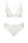 Orchids Wirefree Triangle Bra and Tanga Set