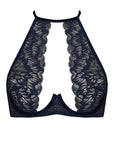 Azzurra High Neck Plunge Bra