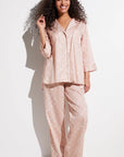 %shop_name_% Zimmerli_Cotton Sateen Print Pajama Cropped Set _ Loungewear_