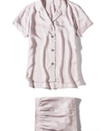 %shop_name_% Zimmerli_Feminine Stripes Pyjama Short Set _ Loungewear_