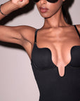 Le Stretch Micro U- Plunge Bodysuit