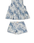 %shop_name_% Desmond & Dempsey_Flowers Of Time Pleated Cami & Shorts Set _ Loungewear_ 1900.00