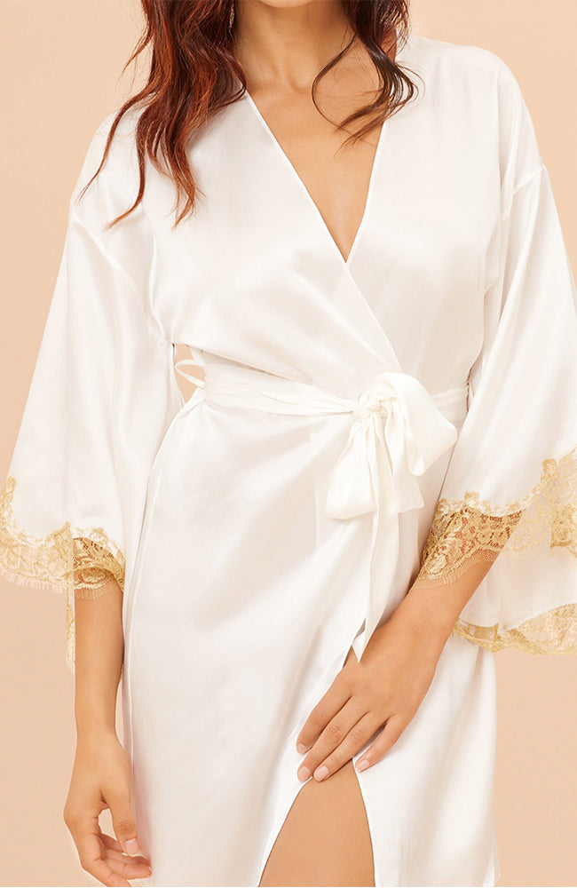 %shop_name_% Gilda &amp; Pearl_Gina Silk and Lace Long Kimono _ Loungewear_ 