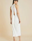 %shop_name_% Olivia von Halle_Greta Ivory Silk Long Slip Dress _ Loungewear_