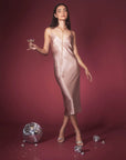 %shop_name_% Olivia von Halle_Issa Oyster Silk Slip Dress _ Loungewear_