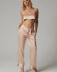 %shop_name_% Kiki de Montparnasse_Kiki Silk Lounge Tie-up Pants _ Loungewear_