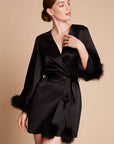 %shop_name_% Gilda & Pearl_Kitty Feather Trim Robe _ Loungewear_ 