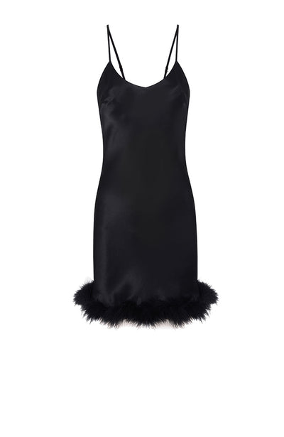 %shop_name_% Gilda & Pearl_Kitty Feather Trim Slip Dress _ Loungewear_ 
