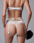 %shop_name_% Kiki de Montparnasse_Lace Inset Garter Belt _ Underwear_ 
