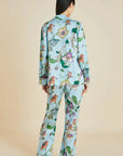 %shop_name_% Olivia von Halle_Lila Ceres Silk Pajama Set _ Loungewear_