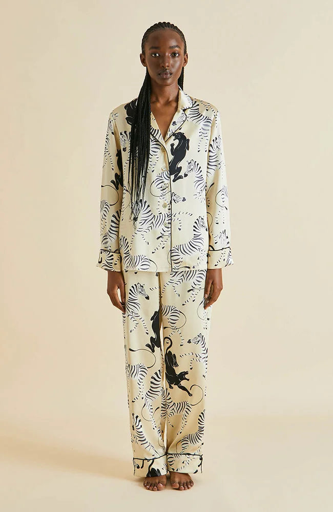 %shop_name_% Olivia von Halle_Lila Demy Silk Pajama Set _ Loungewear_ 