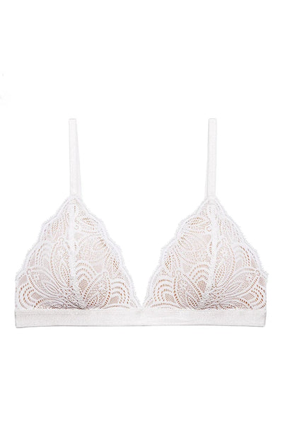 Underprotection - Rosie Padded Front Close Wireless Bra – SHEER