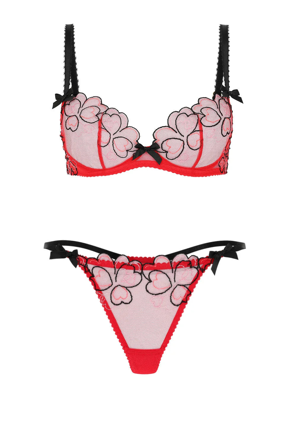 %shop_name_% Agent Provocateur_Maysie Bra and Thong Set _ Lingerie Sets_