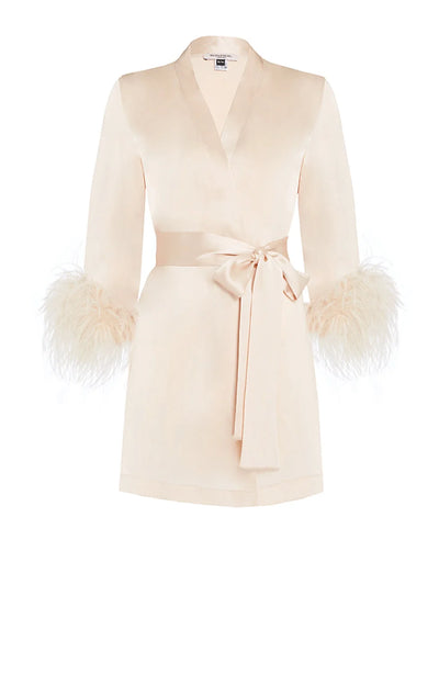 %shop_name_% Gilda & Pearl_Mia Feather Trim Robe _ Loungewear_