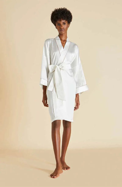 %shop_name_% Olivia von Halle_Mimi Ivory Oyster Silk Kimono Robe _ Loungewear_ 