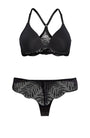 Lush Front Close Contour Bra and Thong Set