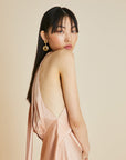 Greta Silk Long Slip Dress