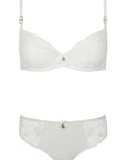 %shop_name_% SHEER_Orchids Covering Underwired Bra and Brief Set _ _