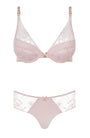 %shop_name_% SHEER_Orchids Push-Up Bra and Shorty Set _ _ 