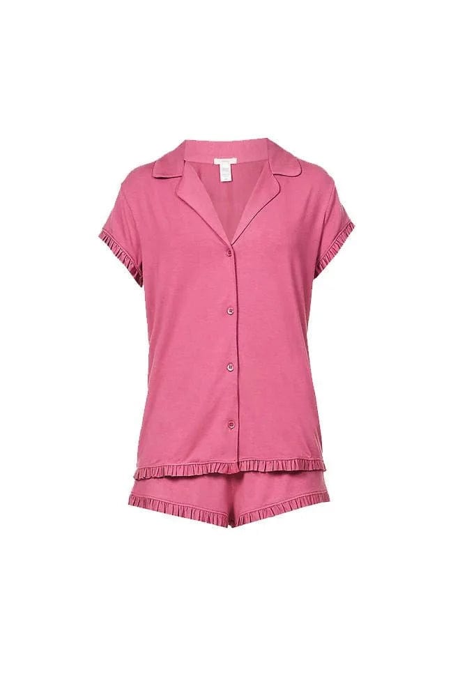 %shop_name_% Eberjey_Ruthie Short Sleeve Ruffle Pajama Set _ Loungewear_ 1000.00