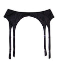 %shop_name_% Fleur du Mal_Top Stitch Satin Garter Belt _ Underwear_ 
