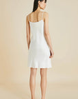 %shop_name_% Olivia von Halle_Venus Ivory Silk Short Slip Dress _ Loungewear_