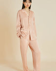 %shop_name_% Olivia von Halle_Yves Shell Silk Pajama Set _ Loungewear_