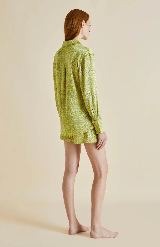 %shop_name_% Olivia von Halle_Alba Mirage Silk Pajama Set _ Loungewear_ 