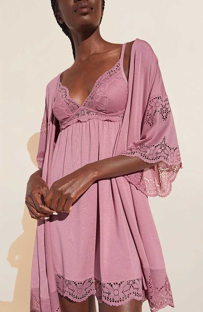 %shop_name_% Eberjey_Beatrix Plunge Chemise _ Loungewear_ 