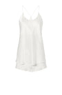 %shop_name_% Olivia von Halle_Bella Ivory Silk Camisole & Shorts _ Loungewear_ 2280.00