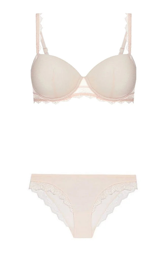 %shop_name_% SHEER_Candide Padded Half Cup Bra and Brief Set _ _ 