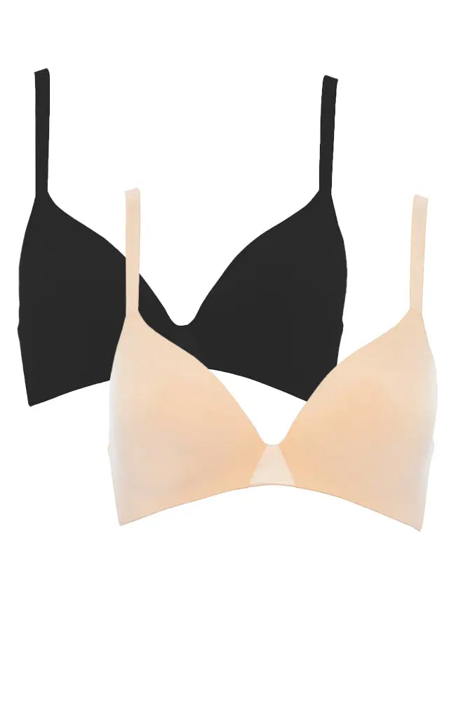 %shop_name_% Chantelle_Essentiall Wireless Bra Pack of Two _ Bundle_ 1260.00