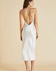 %shop_name_% Olivia von Halle_Issa Ivory Silk Slip Dress _ Loungewear_ 3360.00