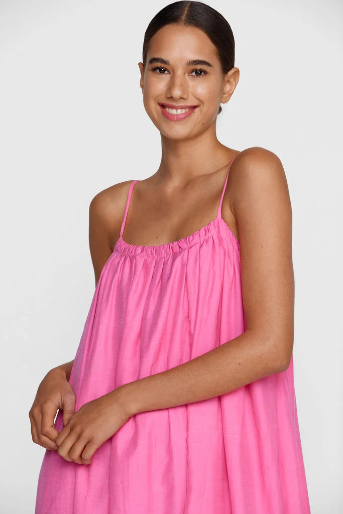 %shop_name_% Mikoh_Lucia Cotton Silk Square Neckline Maxi Dress _ Swimwear_ 