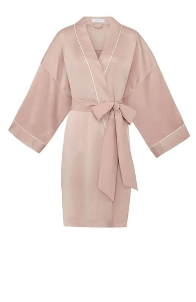 %shop_name_% Olivia von Halle_Mimi Oyster Pink Silk Kimono Robe _ Loungewear_ 4100.00