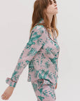 %shop_name_% Desmond & Dempsey_Parrot Organic Cotton Long Pajama Set _ Loungewear_ 1400.00