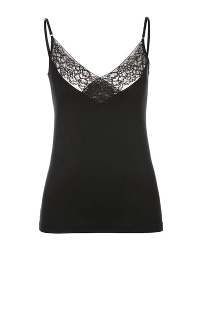 %shop_name_% Zimmerli_Pureness With Lace Spaghetti Top _ Loungewear_ 1030.00