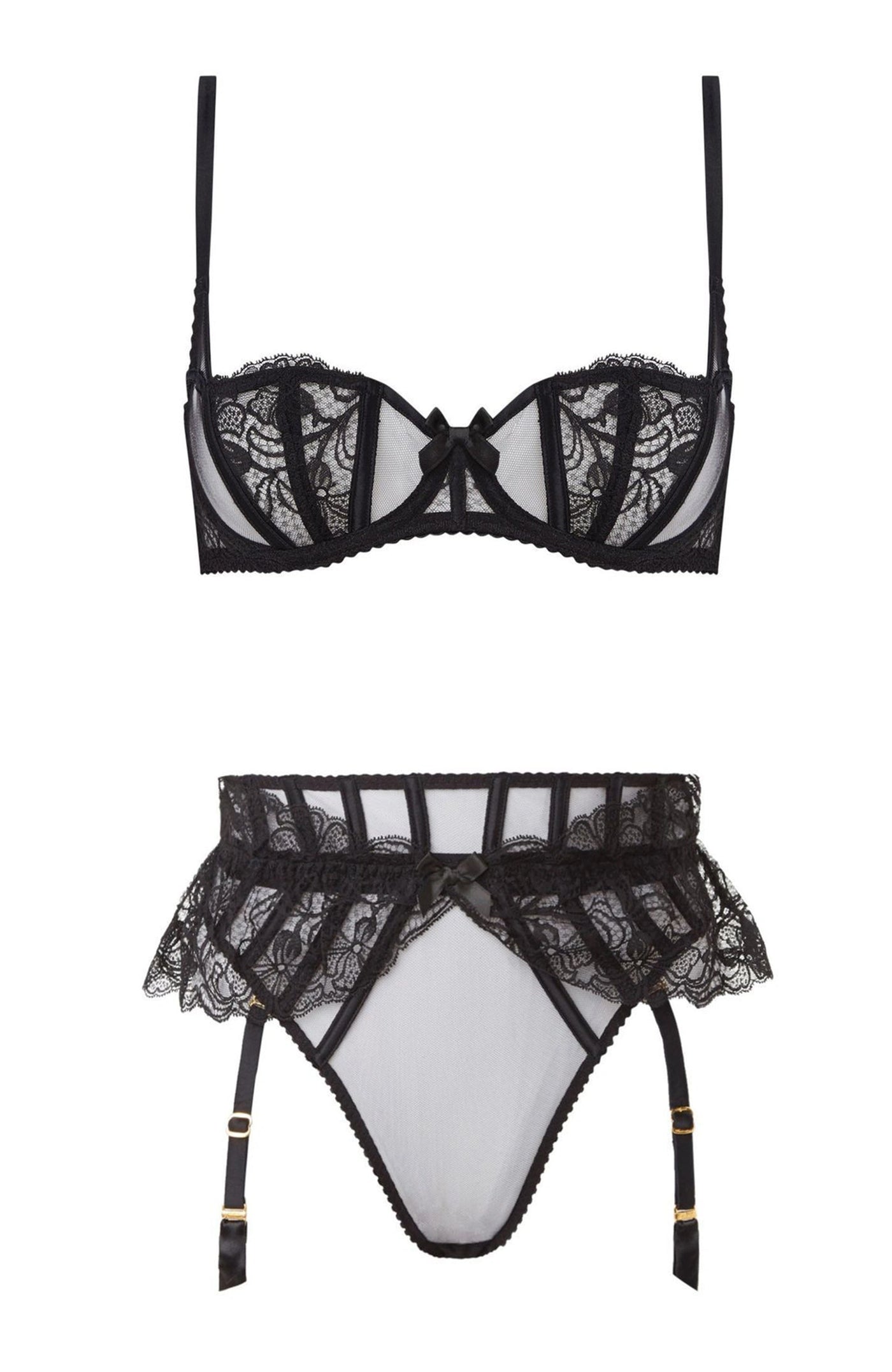 %shop_name_% Agent Provocateur_Rozlyn Bra and Suspender Thong _ _ 