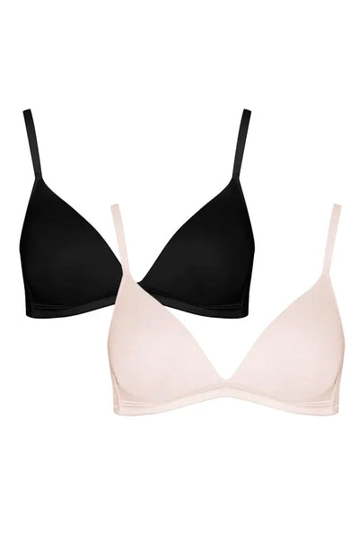 %shop_name_% Hanro_Satin Deluxe Padded Bra Pack of Two _ Bundle_ 1380.00