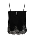 %shop_name_% Fleur of England_Signature Black Lace Silk Camisole _ Loungewear_ 1880.00