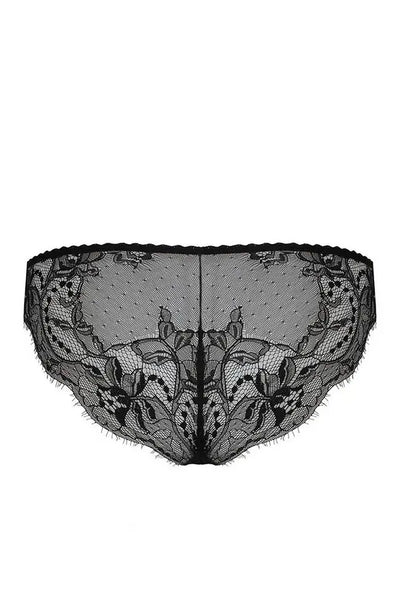%shop_name_% Fleur of England_Signature Black Silk Classic Brief _ Underwear_ 980.00