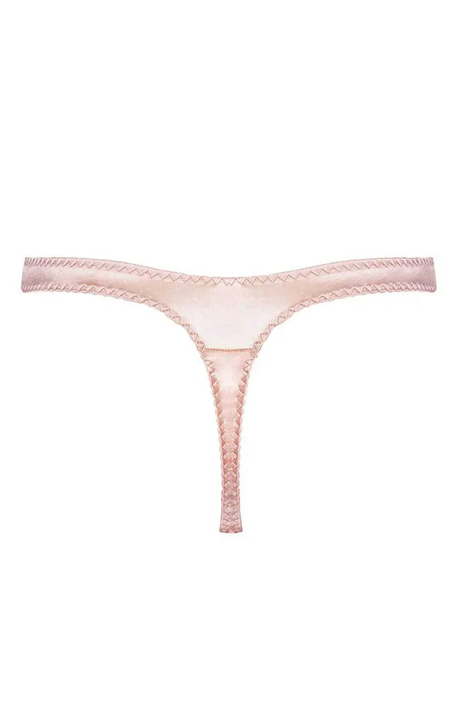 %shop_name_% Fleur of England_Signature Blush Lace Thong _ Underwear_ 880.00